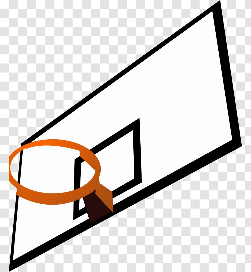 Basketball Backboard Goal Clip Art - Brand - Court Cliparts Transparent PNG