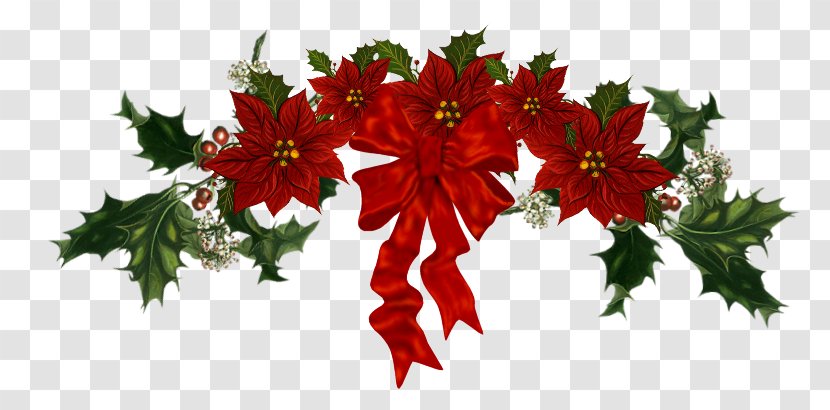 Christmas Decoration Ornament Clip Art - Flowering Plant Transparent PNG