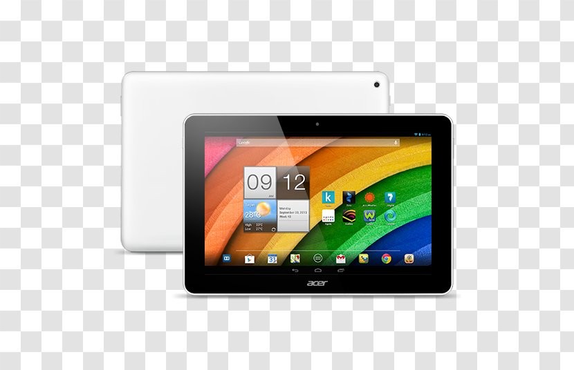 Android Jelly Bean Acer Iconia Tab 10 A3-A10 MediaTek 16 Gb Transparent PNG