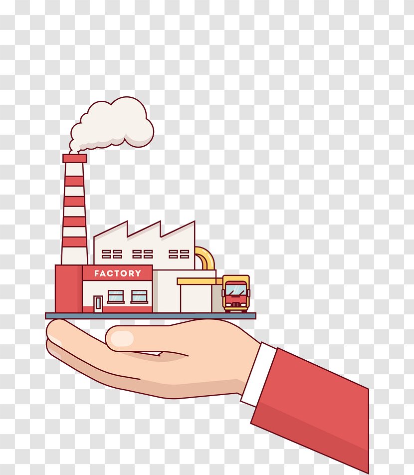 Vector Graphics Industry Factory Illustration Business - Industrial Building Transparent PNG