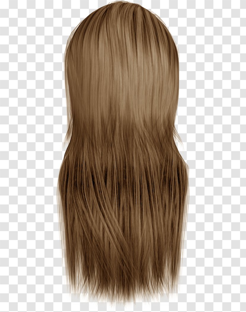 Brown Hair - Layered Transparent PNG