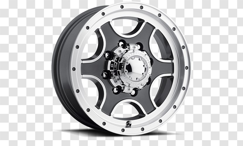 Alloy Wheel Car Tire Spoke Rim - Custom Transparent PNG