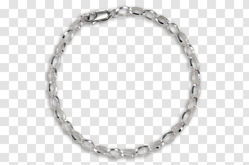 Charm Bracelet Jewellery Charms & Pendants Silver - Large Oval Link Transparent PNG
