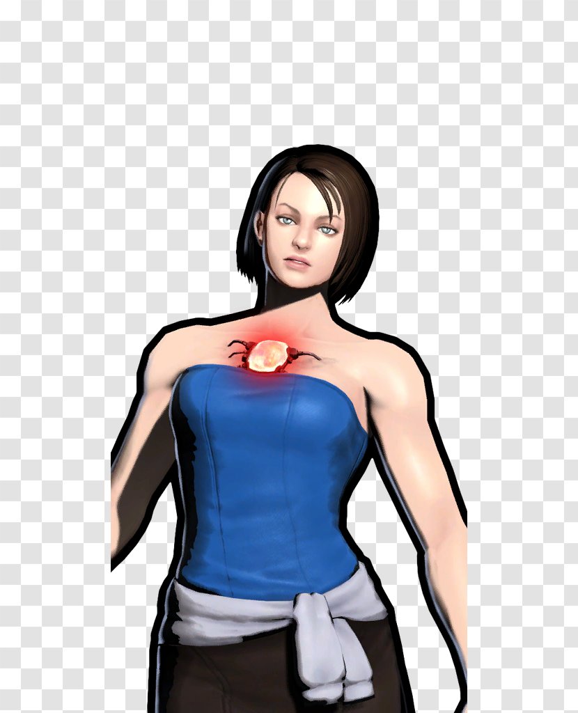 Ultimate Marvel Vs. Capcom 3 3: Fate Of Two Worlds Resident Evil Nemesis Jill Valentine Chris Redfield - Watercolor Transparent PNG