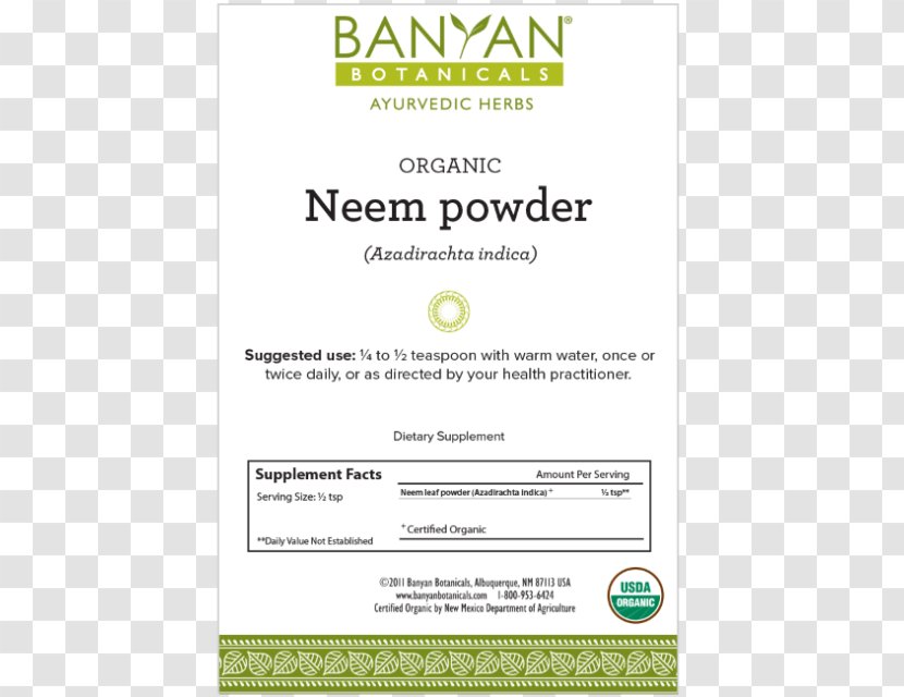 Organic Food Myrobalan Certification Herb Liquorice - Text - Neem Leaves Transparent PNG