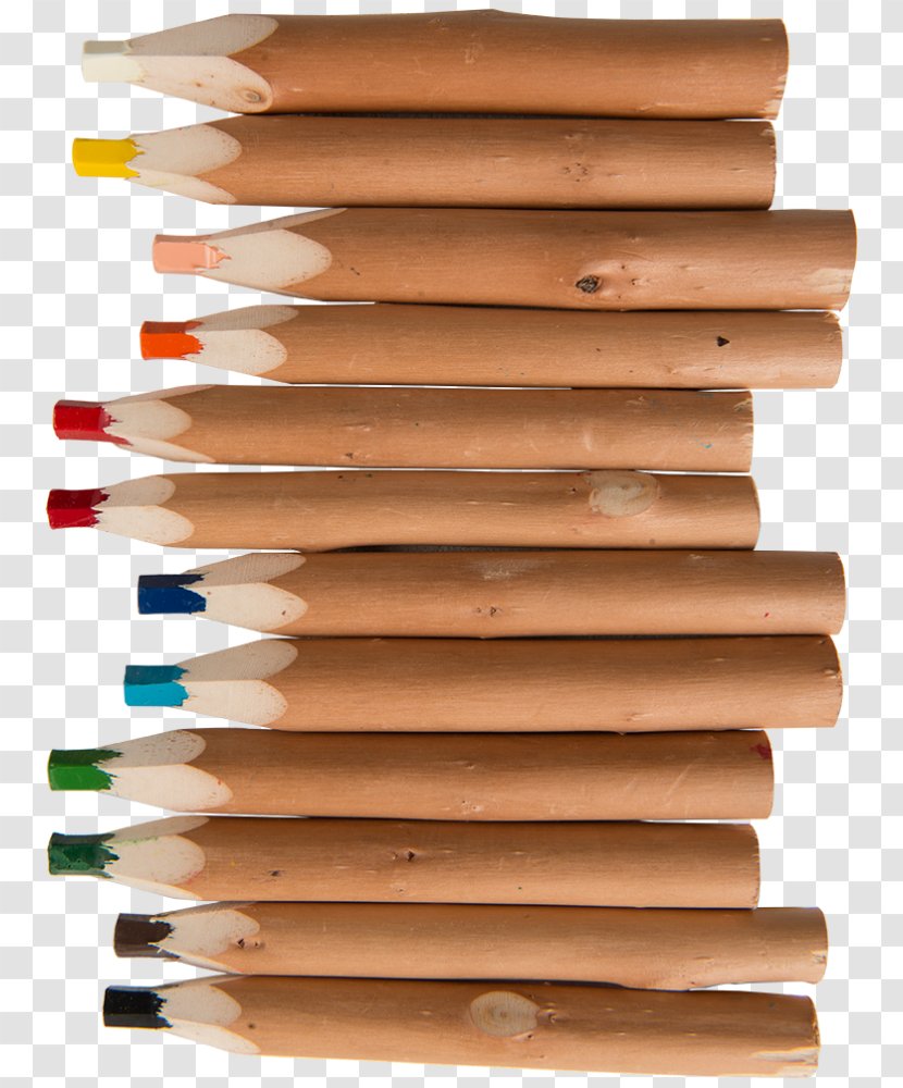 Colored Pencil Crayon Wood Transparent PNG