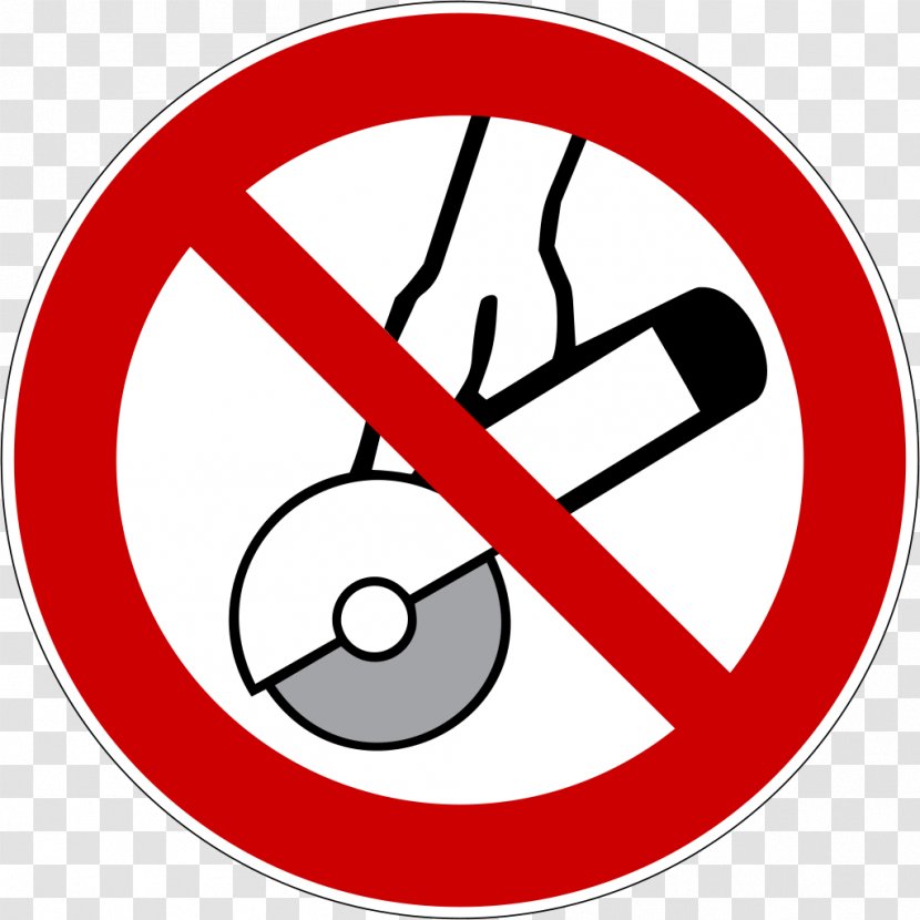 Occupational Safety And Health Smoking Ban Sign - Grinding Vector Transparent PNG