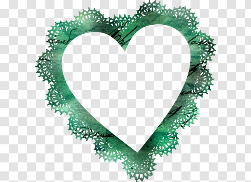 Green Leaf Heart - Tree - Kalp Transparent PNG