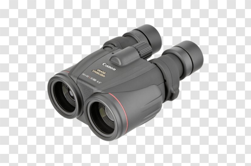 Canon - Monocular - Binoculars 10 X 42 L IS WP OpticsImage-stabilized Transparent PNG