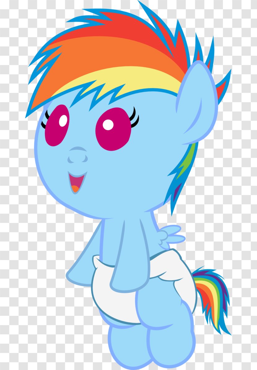 Rainbow Dash Art Fluttershy - Fictional Character - Cute Transparent PNG