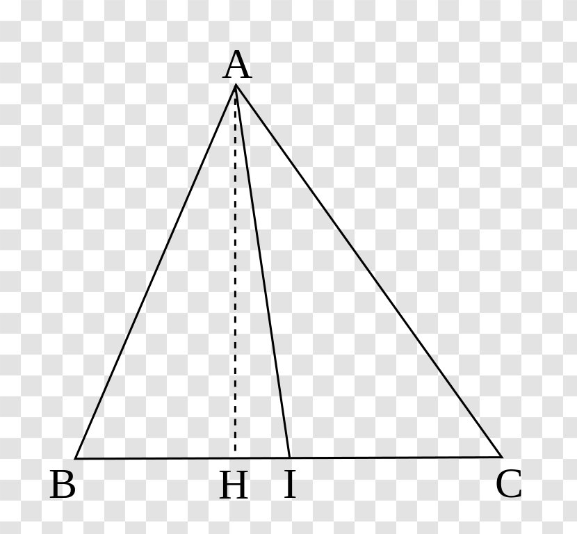 Triangle Median Apollonius's Theorem Transparent PNG