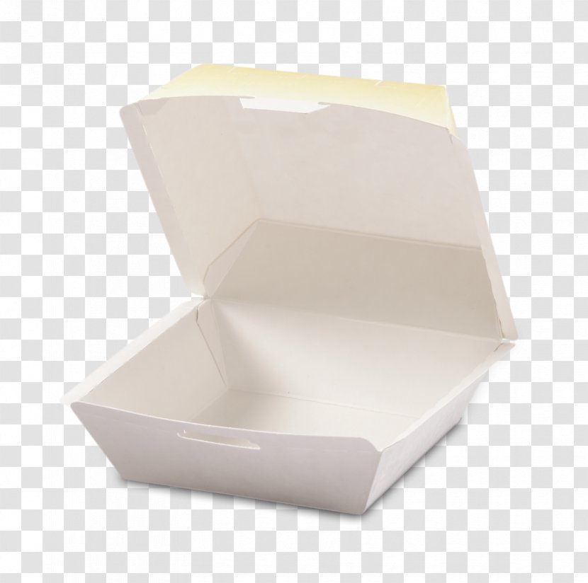 Paper Box Clam Hamburger Packaging And Labeling - Thermal - Chinese Transparent PNG