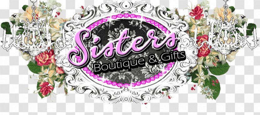 Sisters Boutique & Gifts Clothing Retail Jewellery - Pink Transparent PNG