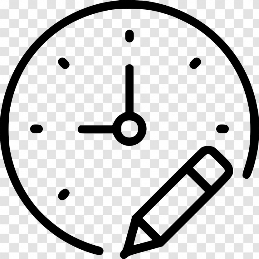 Clock Outline - Video Editing - Home Accessories Transparent PNG