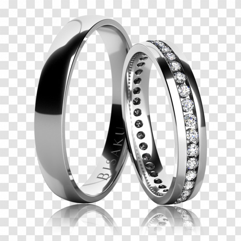 Wedding Ring Engagement Bisaku - Gold Transparent PNG