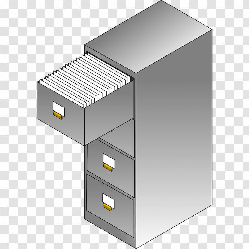 File Cabinets Folders Clip Art - Drawer Transparent PNG