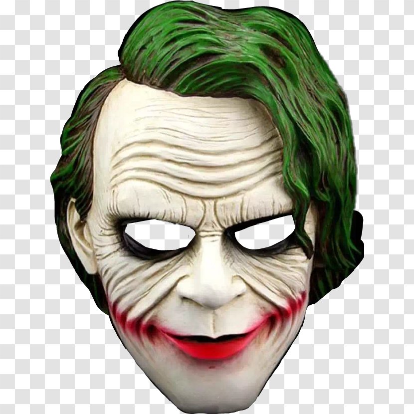 Joker Mask PicsArt Photo Studio Batman - Costume Transparent PNG