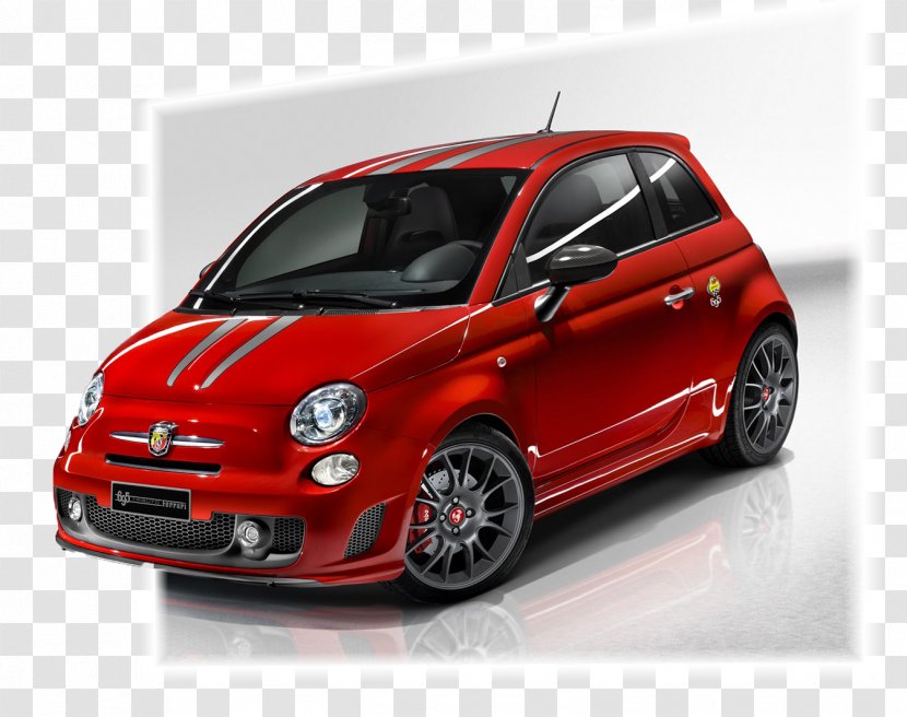 Fiat 500 Car Abarth Automobiles - Compact Transparent PNG