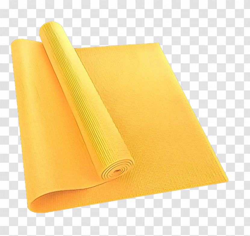 Yellow Paper Plastic Transparent PNG