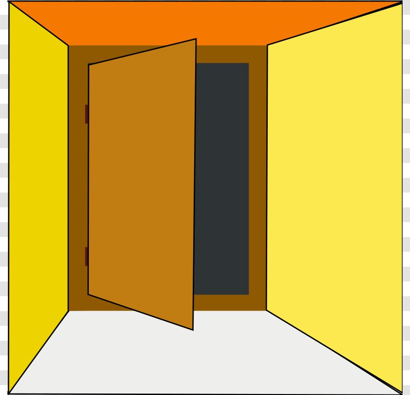 Door Clip Art - Area - Exit Cliparts Transparent PNG