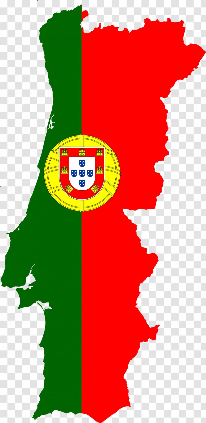 Flag Of Portugal Map National - Leaf Transparent PNG