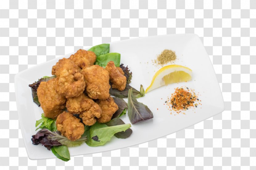 Chicken Nugget Karaage Vegetarian Cuisine Fritter Meatball - Pakora - Sorghum Steamed Bun Transparent PNG