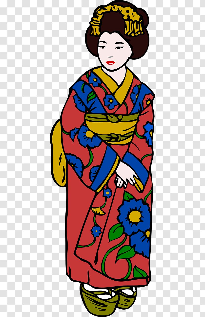 Kimono Clip Art - Drawing - Dress Transparent PNG