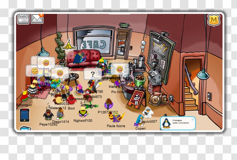 Game Coffee Cafe Club Penguin Toy Transparent PNG