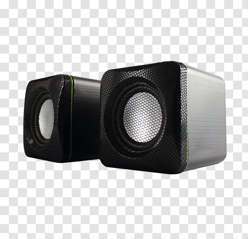Loudspeaker Computer Speakers Subwoofer Sound Powered - Speaker - Audio Transparent PNG