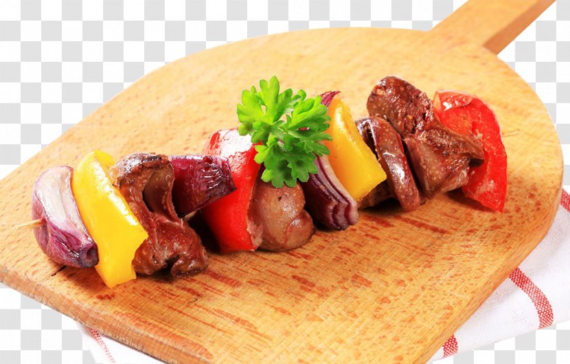 Kebab Chuan Shashlik Skewer Liver - Spanish Delicious Skewers Of Vegetables Transparent PNG