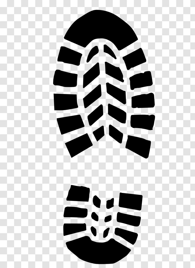 Boot Shoe Footprint Clip Art - Hiking - Footprints Transparent PNG
