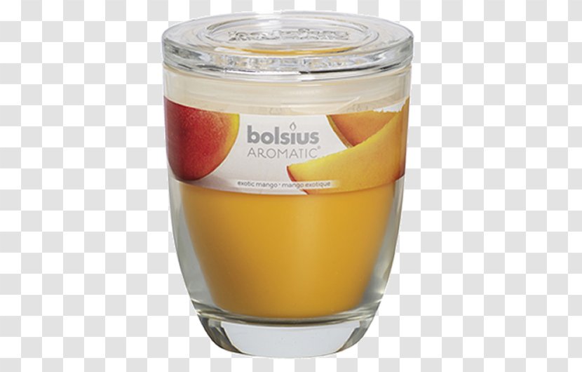 Candle Glass Bolsius Group Mango Odor - Drink - Fragrance Transparent PNG
