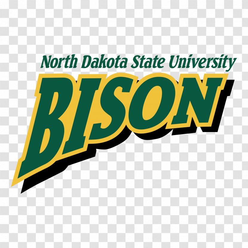 North Dakota State University Bison Football Men's Basketball Logo American - Yellow Transparent PNG