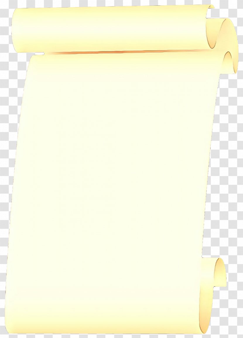 Scroll Yellow Paper Product Transparent PNG