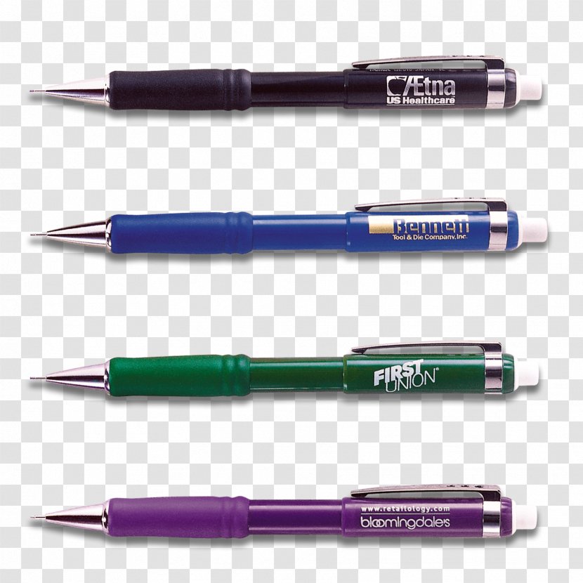 Pentel Mechanical Pencil Ballpoint Pen - Marketing Transparent PNG