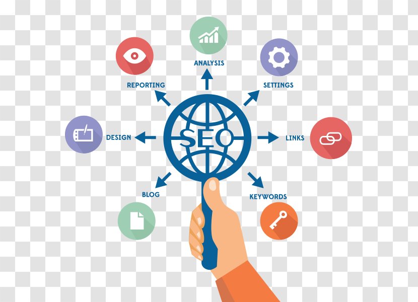 Digital Marketing Search Engine Optimization Web Google Website - Link Building Transparent PNG