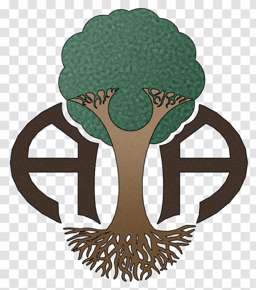 Logo Teal Brand Tree Font Transparent PNG