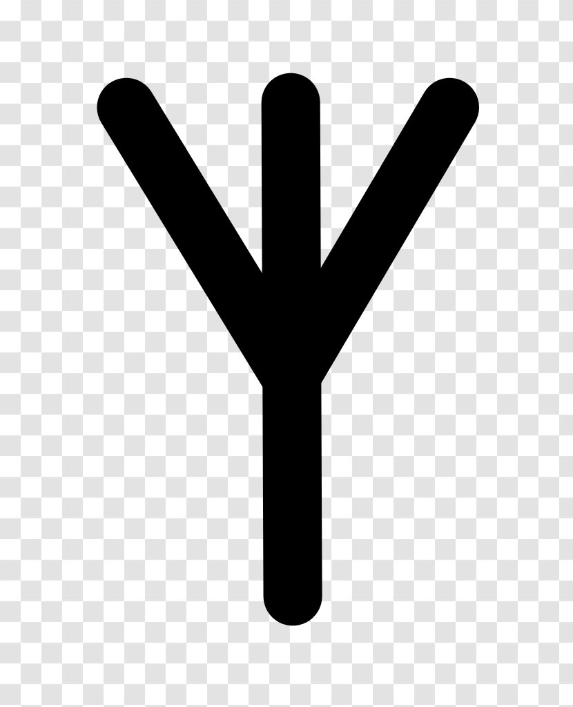Chi Greek Alphabet Letter Runes - Finger Transparent PNG