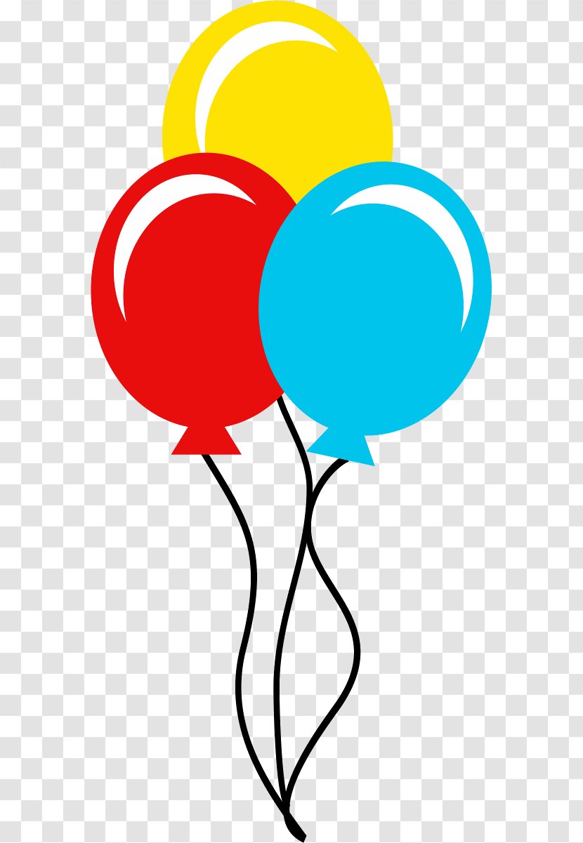 Birthday Party Background - Clown - Line Art Circus Transparent PNG