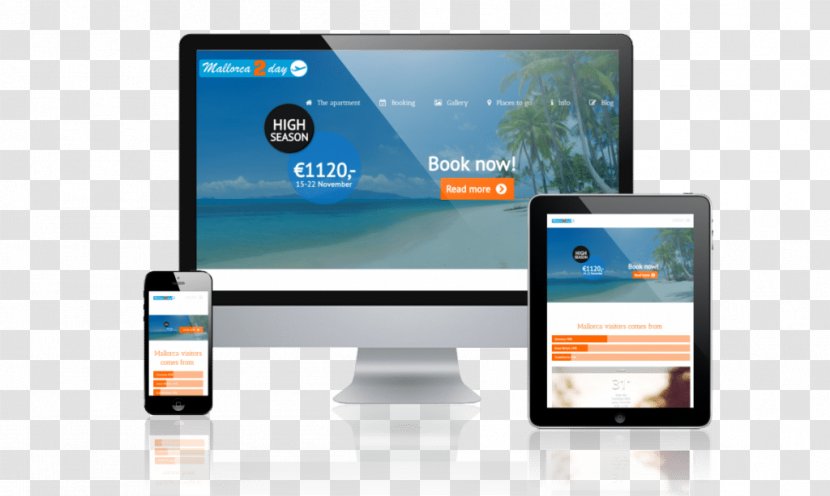 Cala D'Or Smartphone Vacation Multimedia - Display Advertising Transparent PNG