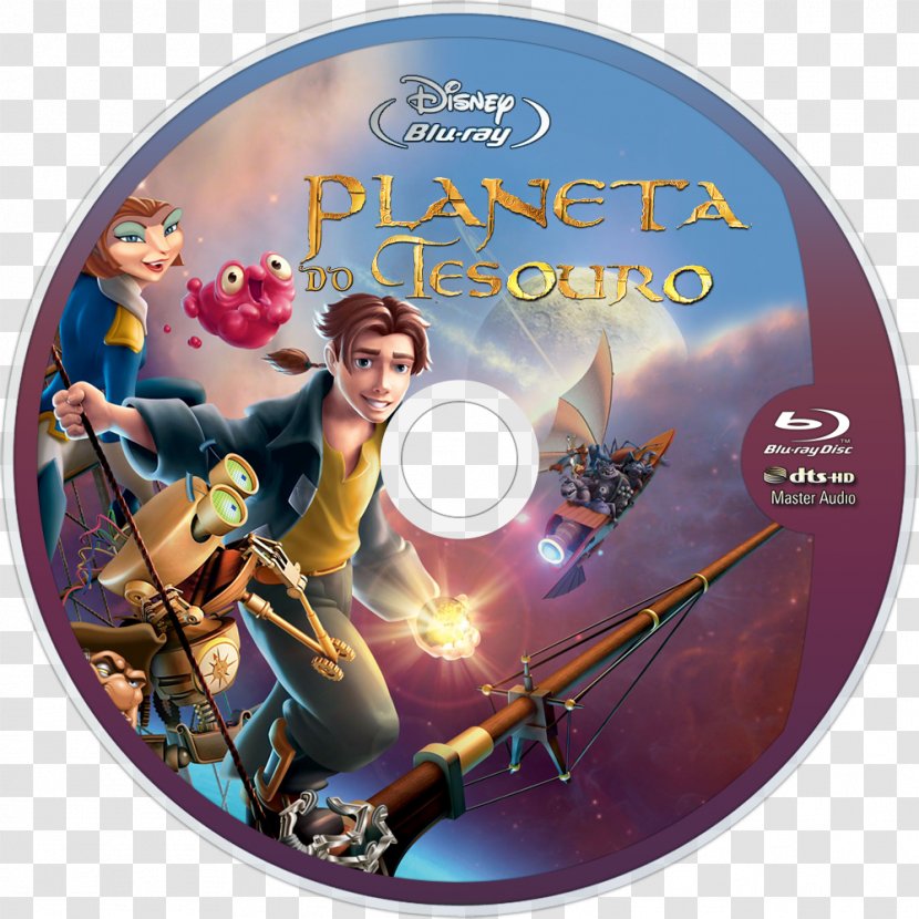 Jim Hawkins Treasure Island Captain Amelia Blu-ray Disc Film - John Musker - Planet Transparent PNG
