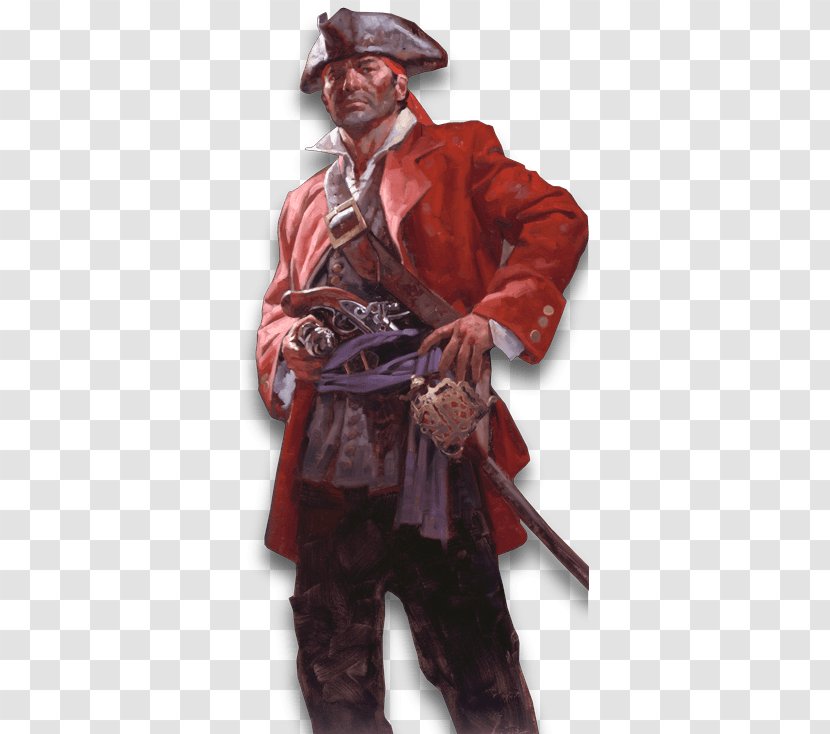 Samuel Bellamy Piracy Jack Sparrow Shipwreck - Sea Captain - Watercolor Pirate Transparent PNG