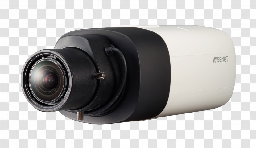 IP Camera Hanwha Aerospace Closed-circuit Television Box - Video Cameras Transparent PNG