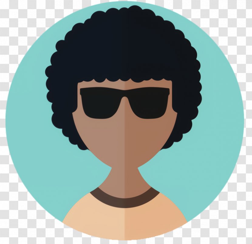 Cartoon Sunglasses - User Profile - Lace Wig Transparent PNG