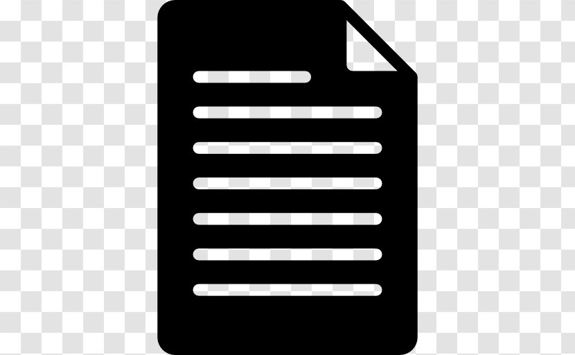 Document File Format Directory - User Interface - Monochrome Transparent PNG