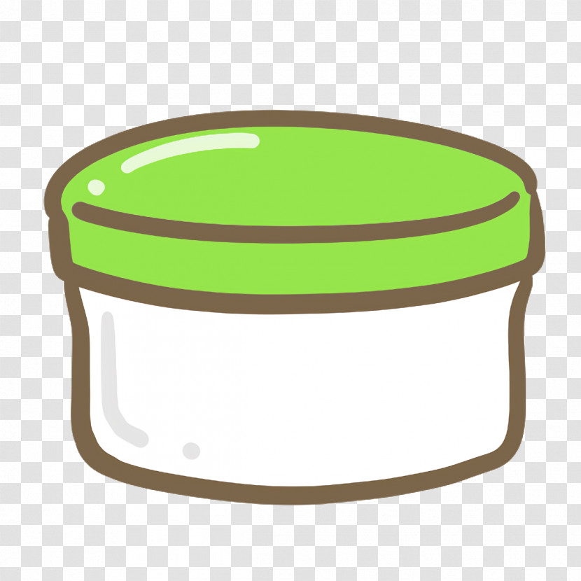 Green Line Table Transparent PNG