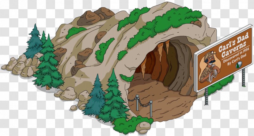 The Simpsons: Tapped Out American Frontier Homer Simpson Cave United States Transparent PNG