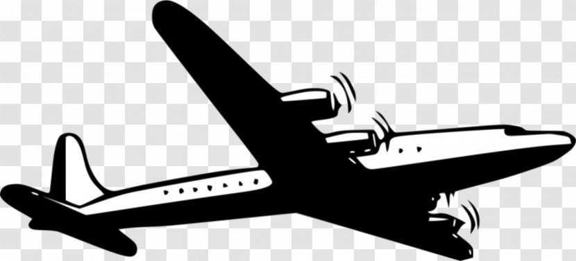 Airplane Clip Art - Propeller Driven Aircraft Transparent PNG