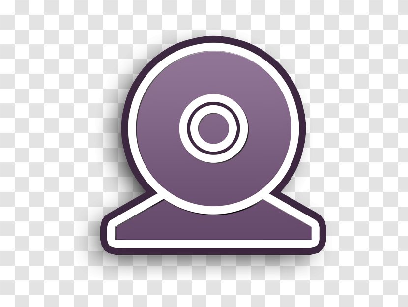 Cam Icon Camera Webcam - Logo Purple Transparent PNG