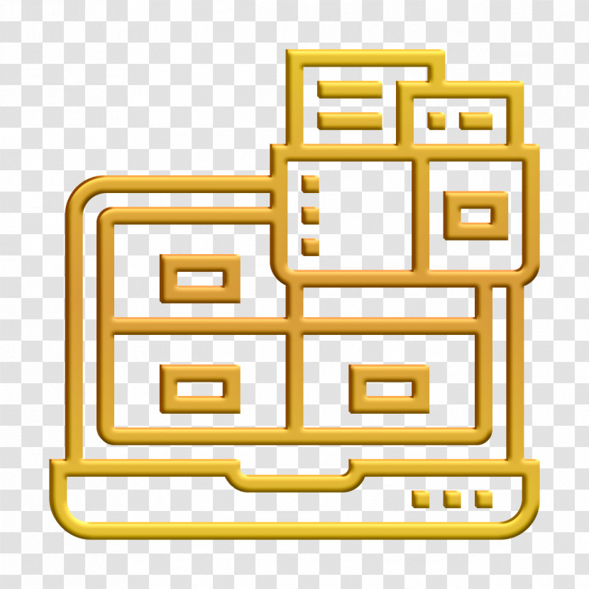 Laptop Icon Business Essential Icon Files And Folders Icon Transparent PNG